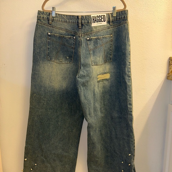 Ragged Priest Dirty Wash Distressed Release Jeans NWT - Picture 5 of 7